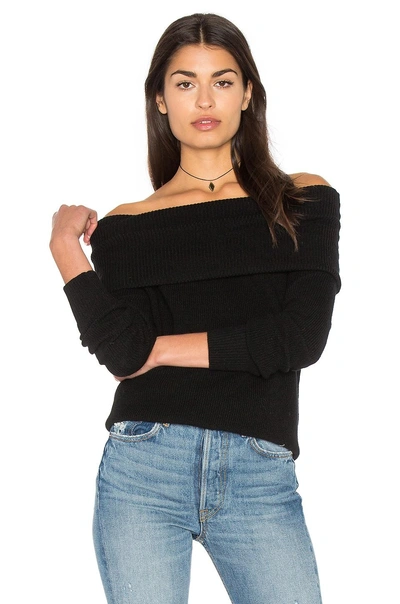 Michael Stars Off The Shoulder Tunic In Black