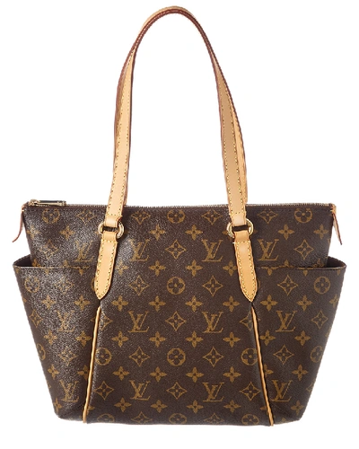 Pre-owned Louis Vuitton Monogram Canvas Totally Pm In Nocolor