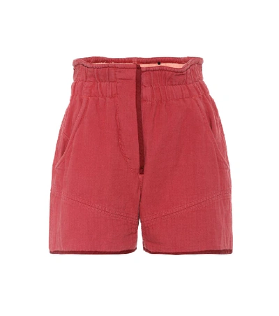 Isabel Marant Esy Shorts In Rosewood In Brown
