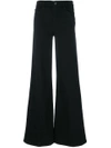 Frame Flared Jeans In Black