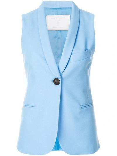 Société Anonyme Gilet Jacket In Blue