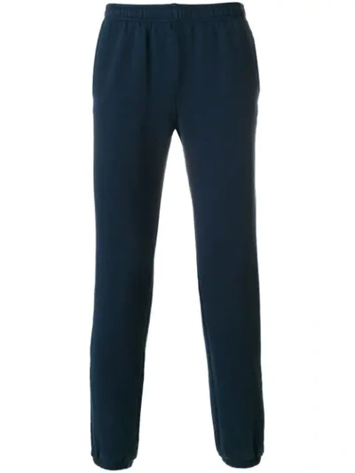 Ron Dorff Zipped Pocket Track Pants In Blue