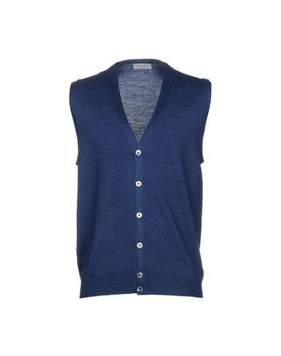 Gran Sasso Cardigan In Blue