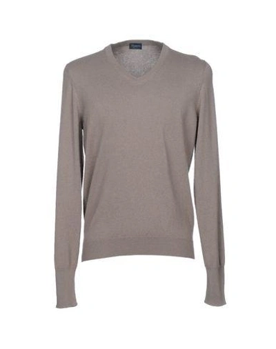 Drumohr Cashmere Blend In Dove Grey
