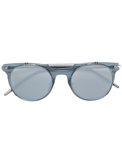Dolce & Gabbana Round Frame Sunglasses In Grey