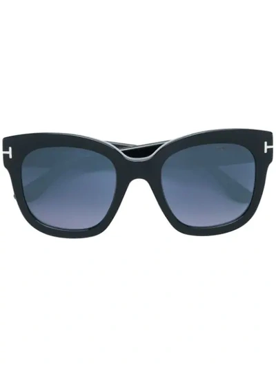 Tom Ford Eyewear Cat Eye Sunglasses - Black