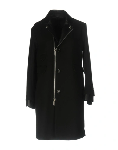 Dsquared2 Coat In Black