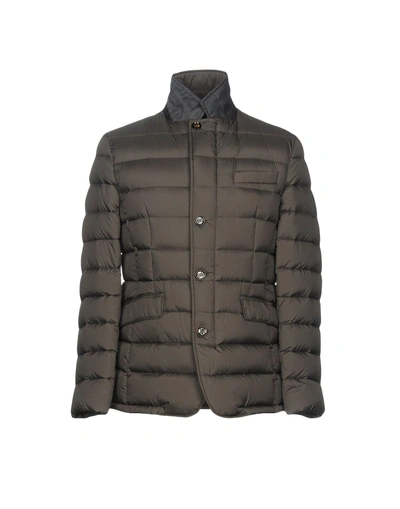 Moorer Down Jacket In Grey