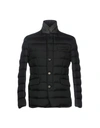 Moorer Down Jacket In Dark Blue