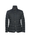 Moorer Down Jacket In Slate Blue
