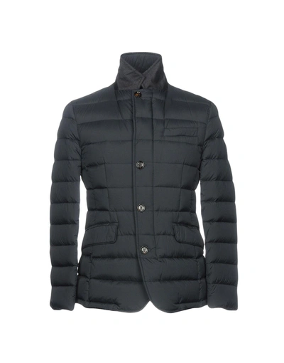 Moorer Down Jacket In Slate Blue