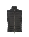 Moorer Down Jacket In Steel Grey