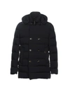 Moorer Down Jacket In Dark Blue
