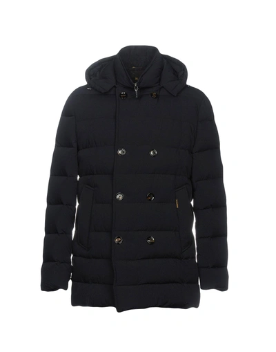 Moorer Down Jacket In Dark Blue