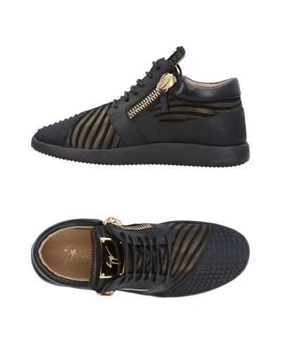 Giuseppe Zanotti Sneakers In Black