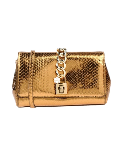 Dolce & Gabbana Handbags In Gold