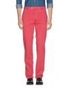 Hackett Casual Pants In Red