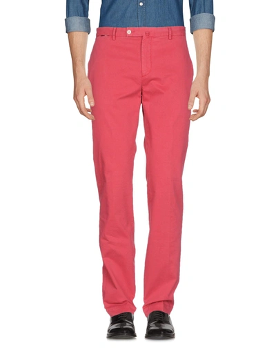 Hackett Casual Pants In Red