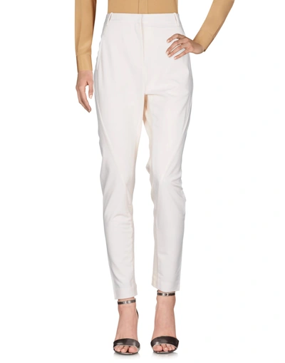 By Malene Birger Casual Pants In Ivory