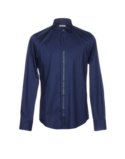 Bikkembergs Shirts In Blue