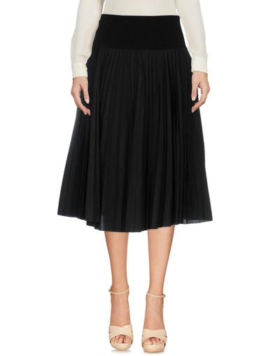 Ps By Paul Smith Knee Length Skirt In Black