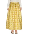 Rochas Long Skirts In Yellow