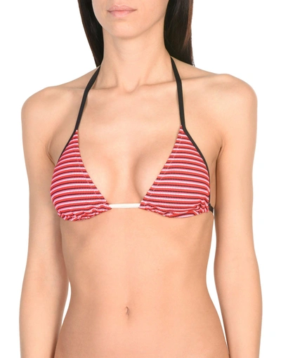 La Perla Bikini Tops In Red