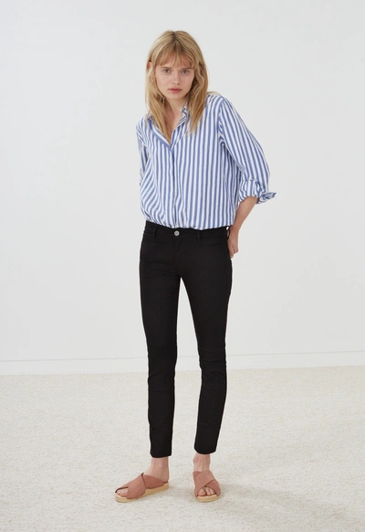 M.i.h Jeans Paris Jean - Mid Rise Cropped Slim Leg - Black | ModeSens
