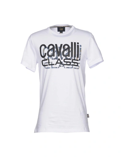 Class Roberto Cavalli T恤 In White
