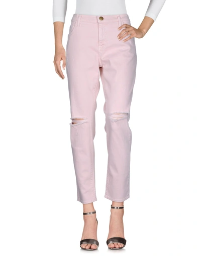 Current Elliott Jeans In Pink