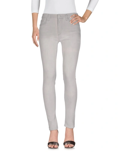 French Connection Denim Pants In Light Grey
