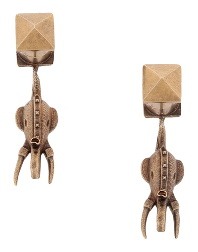 Valentino Garavani Earrings In Bronze