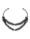 Valentino Garavani Necklaces In Black