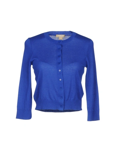 Michael Kors Cardigan In Blue