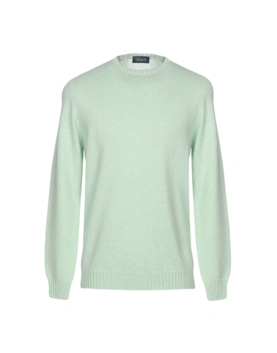 Drumohr Cashmere Blend In Light Green