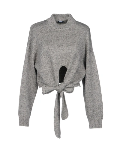 Jil Sander Turtleneck In Light Grey