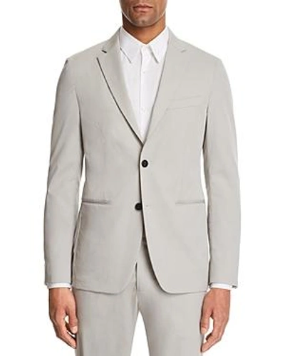 Theory Newson Cotton Deconstructed Slim Fit Suit Separate Sport Coat In Gray