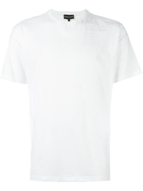Emporio Armani Eagle Logo Print T-shirt | ModeSens