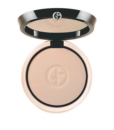 Giorgio Armani Luminous Silk Compact Case In White