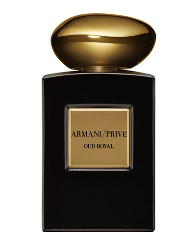 Giorgio Armani 3.4 Oz. Prive Oud Royal Intense Fragrance In 100ml