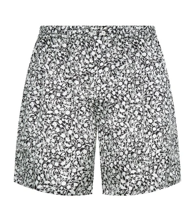 Zimmerli Floral Print Silk Boxer Shorts