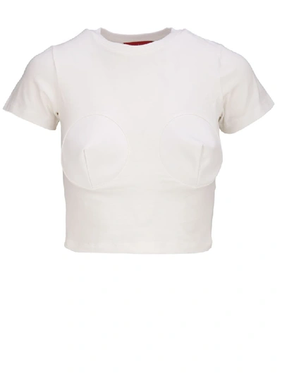 Dilara Findikoglu T-shirt In Bianco