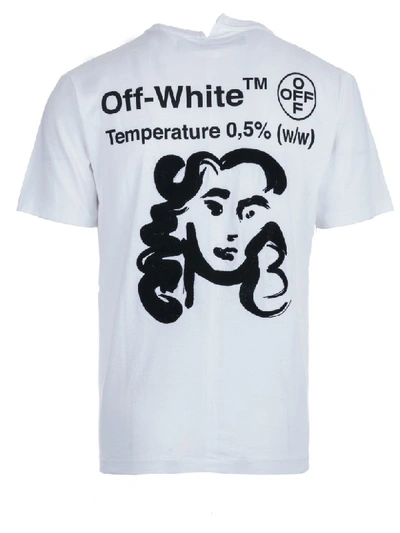 Off-white T-shirt In Bianco Nero
