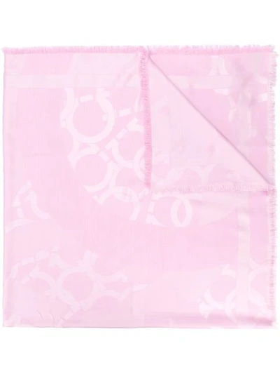 Ferragamo Gancio Monogram Scarf