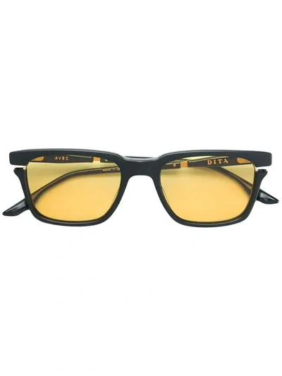 Dita Eyewear Avec Sunglasses In Yellow