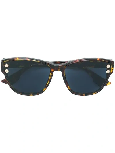 Dior Addict Sunglasses In Brown