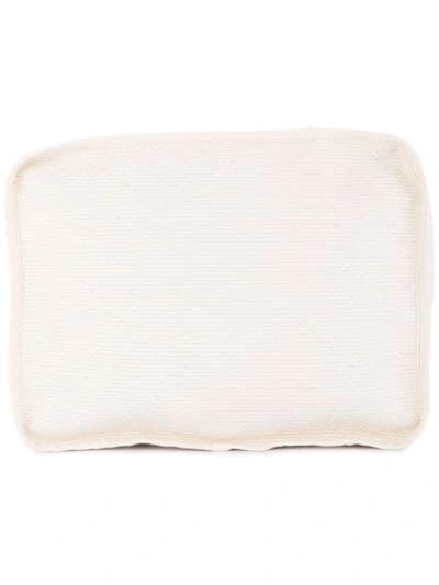 Cabas Large Outfit Pouch In White