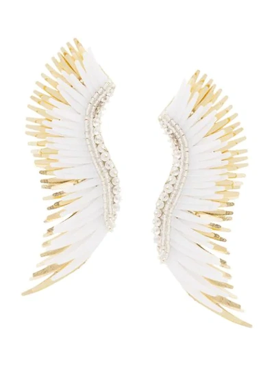 Mignonne Gavigan Wing Earring In White