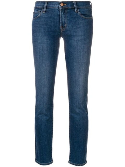 J Brand Hipster Low Rise Jeans - Blue