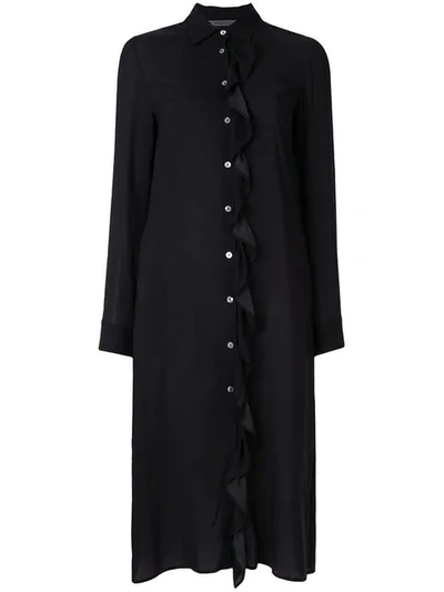 Simonetta Ravizza Agata Shirt Dress In Black